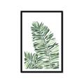 Picture of Tropical Leaf III _GroupedProduct_Rectangle_Portrait_Framed_Matted_