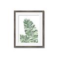 Picture of Tropical Leaf III _GroupedProduct_Rectangle_Portrait_Framed_Matted_