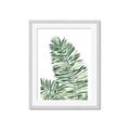 Picture of Tropical Leaf III _GroupedProduct_Rectangle_Portrait_Framed_Matted_