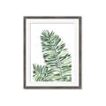 Picture of Tropical Leaf III _GroupedProduct_Rectangle_Portrait_Framed_Matted_