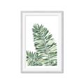 Picture of Tropical Leaf III _GroupedProduct_Rectangle_Portrait_Framed_Matted_