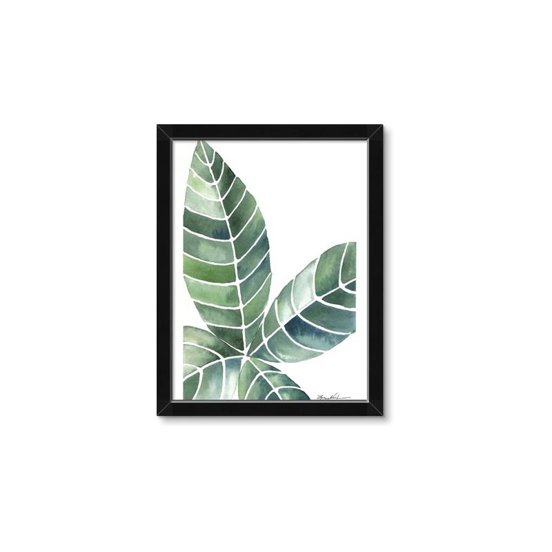 Picture of Tropical Leaf IV _GroupedProduct_Rectangle_Portrait_Framed_Matted_