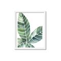 Picture of Tropical Leaf IV _GroupedProduct_Rectangle_Portrait_Framed_Matted_