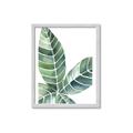 Picture of Tropical Leaf IV _GroupedProduct_Rectangle_Portrait_Framed_Matted_