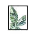 Picture of Tropical Leaf IV _GroupedProduct_Rectangle_Portrait_Framed_Matted_