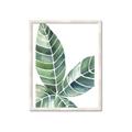 Picture of Tropical Leaf IV _GroupedProduct_Rectangle_Portrait_Framed_Matted_
