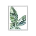 Picture of Tropical Leaf IV _GroupedProduct_Rectangle_Portrait_Framed_Matted_