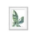 Picture of Tropical Leaf IV _GroupedProduct_Rectangle_Portrait_Framed_Matted_