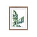 Picture of Tropical Leaf IV _GroupedProduct_Rectangle_Portrait_Framed_Matted_