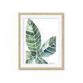 Picture of Tropical Leaf IV _GroupedProduct_Rectangle_Portrait_Framed_Matted_