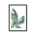 Picture of Tropical Leaf IV _GroupedProduct_Rectangle_Portrait_Framed_Matted_