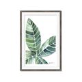 Picture of Tropical Leaf IV _GroupedProduct_Rectangle_Portrait_Framed_Matted_