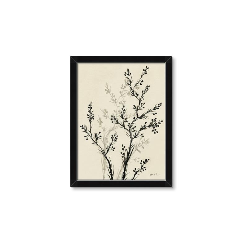 Picture of Shadow Botanical II _GroupedProduct_Rectangle_Portrait_Framed_Matted_