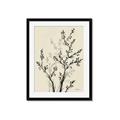 Picture of Shadow Botanical II _GroupedProduct_Rectangle_Portrait_Framed_Matted_