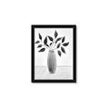 Picture of Black Vase Botanical I _GroupedProduct_Rectangle_Portrait_Framed_Matted_