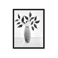 Picture of Black Vase Botanical I _GroupedProduct_Rectangle_Portrait_Framed_Matted_