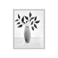 Picture of Black Vase Botanical I _GroupedProduct_Rectangle_Portrait_Framed_Matted_