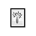 Picture of Black Vase Botanical I _GroupedProduct_Rectangle_Portrait_Framed_Matted_