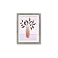 Picture of Copper Vase Botanical I _GroupedProduct_Rectangle_Portrait_Framed_Matted_