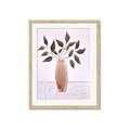 Picture of Copper Vase Botanical I _GroupedProduct_Rectangle_Portrait_Framed_Matted_