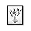 Picture of Black Vase Botanical II _GroupedProduct_Rectangle_Portrait_Framed_Matted_
