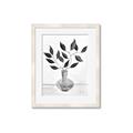 Picture of Black Vase Botanical II _GroupedProduct_Rectangle_Portrait_Framed_Matted_