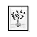Picture of Black Vase Botanical II _GroupedProduct_Rectangle_Portrait_Framed_Matted_