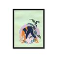 Picture of Yoga Girl I _GroupedProduct_Rectangle_Portrait_Framed_Matted_