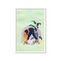 Picture of Yoga Girl I _GroupedProduct_Rectangle_Portrait_Framed_Matted_