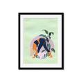 Picture of Yoga Girl I _GroupedProduct_Rectangle_Portrait_Framed_Matted_