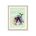 Picture of Yoga Girl I _GroupedProduct_Rectangle_Portrait_Framed_Matted_