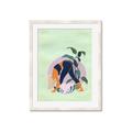 Picture of Yoga Girl I _GroupedProduct_Rectangle_Portrait_Framed_Matted_