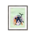 Picture of Yoga Girl I _GroupedProduct_Rectangle_Portrait_Framed_Matted_