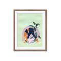 Picture of Yoga Girl I _GroupedProduct_Rectangle_Portrait_Framed_Matted_