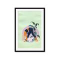Picture of Yoga Girl I _GroupedProduct_Rectangle_Portrait_Framed_Matted_