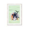 Picture of Yoga Girl I _GroupedProduct_Rectangle_Portrait_Framed_Matted_