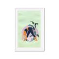 Picture of Yoga Girl I _GroupedProduct_Rectangle_Portrait_Framed_Matted_
