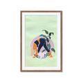 Picture of Yoga Girl I _GroupedProduct_Rectangle_Portrait_Framed_Matted_