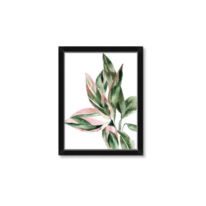 Picture of Leafy II _GroupedProduct_Rectangle_Portrait_Framed_Matted_