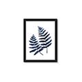 Picture of Two Blue Ferns _GroupedProduct_Rectangle_Portrait_Framed_Matted_