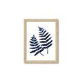 Picture of Two Blue Ferns _GroupedProduct_Rectangle_Portrait_Framed_Matted_