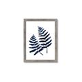 Picture of Two Blue Ferns _GroupedProduct_Rectangle_Portrait_Framed_Matted_