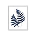 Picture of Two Blue Ferns _GroupedProduct_Rectangle_Portrait_Framed_Matted_