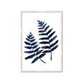 Picture of Two Blue Ferns _GroupedProduct_Rectangle_Portrait_Framed_Matted_