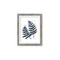 Picture of Two Blue Ferns _GroupedProduct_Rectangle_Portrait_Framed_Matted_