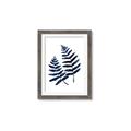 Picture of Two Blue Ferns _GroupedProduct_Rectangle_Portrait_Framed_Matted_
