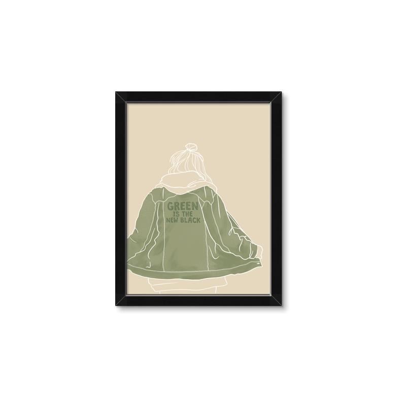 Picture of Green Fashion _GroupedProduct_Rectangle_Portrait_Framed_Matted_