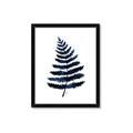 Picture of Blue Fern _GroupedProduct_Rectangle_Portrait_Framed_Matted_