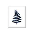 Picture of Blue Fern _GroupedProduct_Rectangle_Portrait_Framed_Matted_
