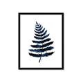 Picture of Blue Fern _GroupedProduct_Rectangle_Portrait_Framed_Matted_
